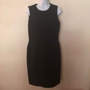Ann Taylor Loft Petite Black sleeveless dress 10P